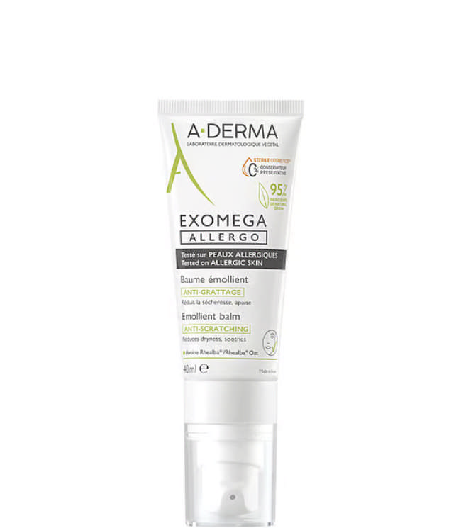A-Derma Exomega Allergo Emollient Balm, 40 ml.