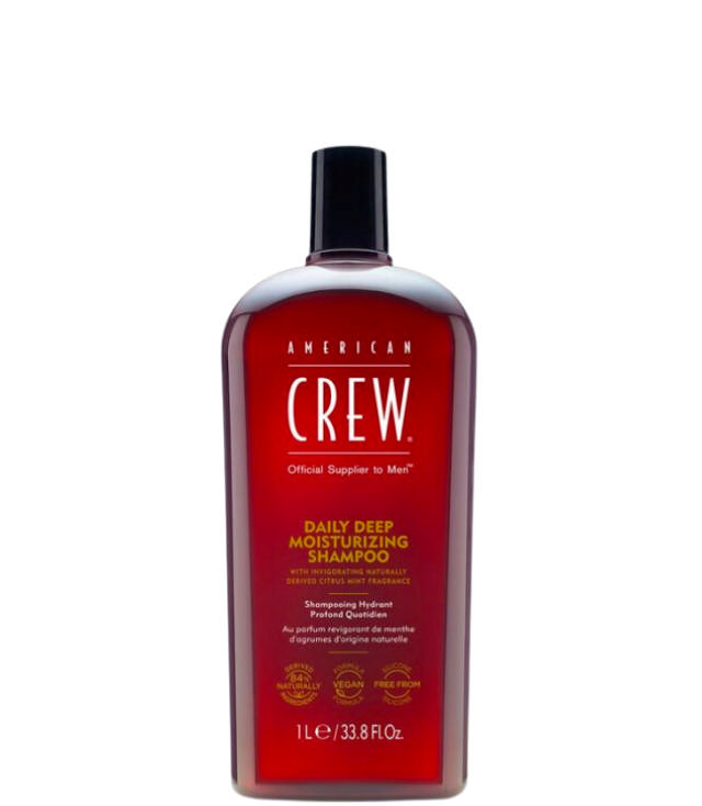 American Crew Daily Deep Moisturizing Shampoo, 1000 ml.