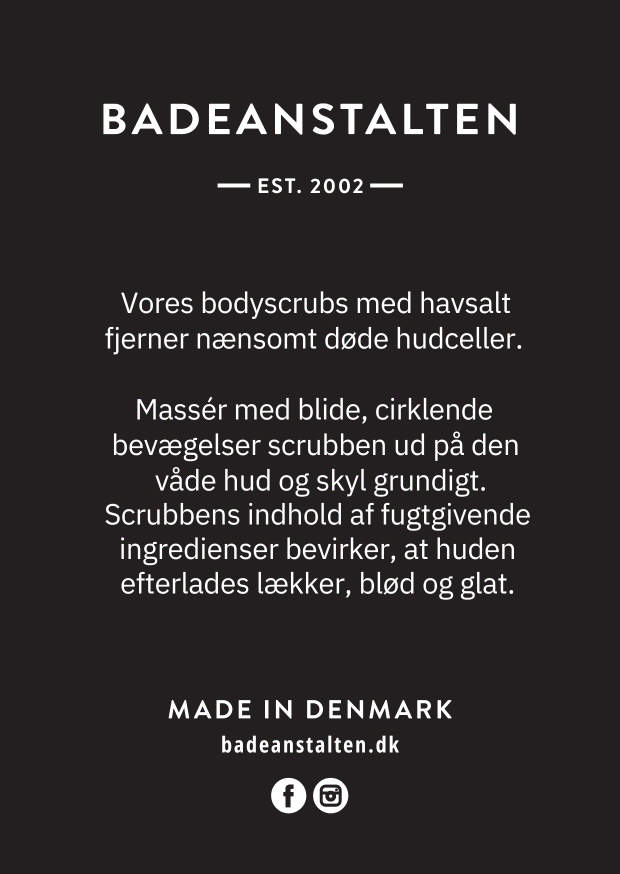 Badeanstalten Bodyscrub - Nektar, 200 ml.