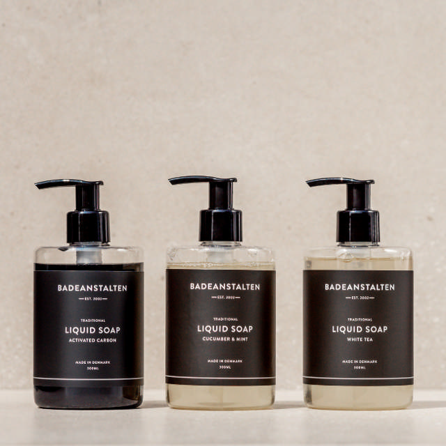 Badeanstalten Flydende Sæbe - Agurk og Mynte, 300 ml.