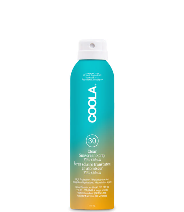 COOLA Classic Suncreen Spray Pina Colada SPF30, 177 ml.