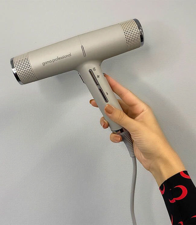 Ga.Ma IQ Professional Føntørrer, Sølv