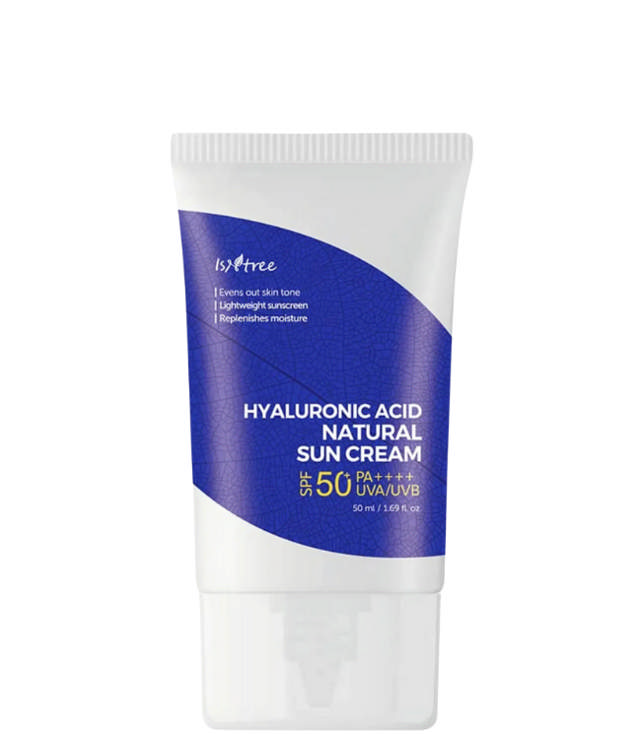 Isntree Hyaluronic Acid Natural Sun Cream, 50 ml.