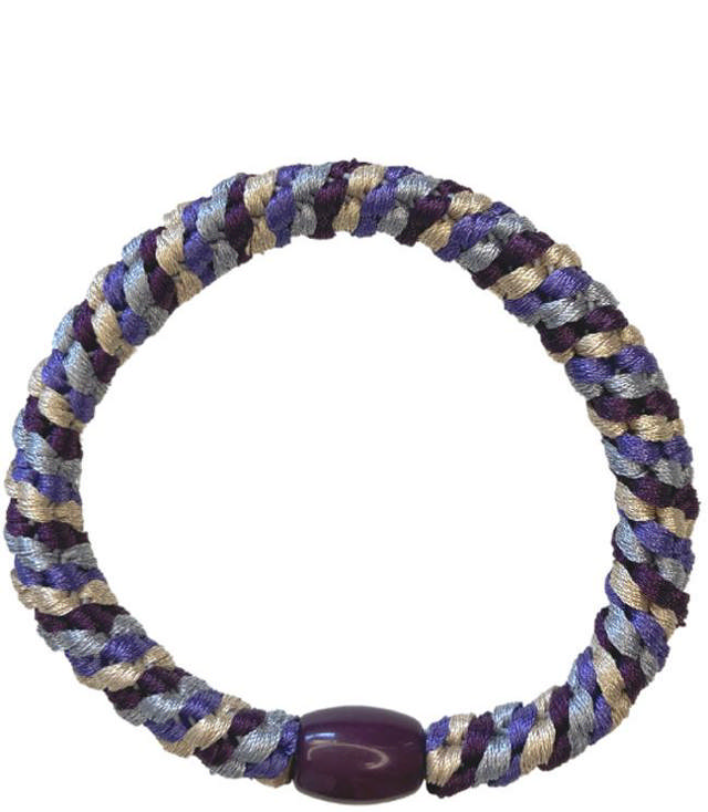 JA-NI Hair Accessories - Hair elastics, The Purple & Beige