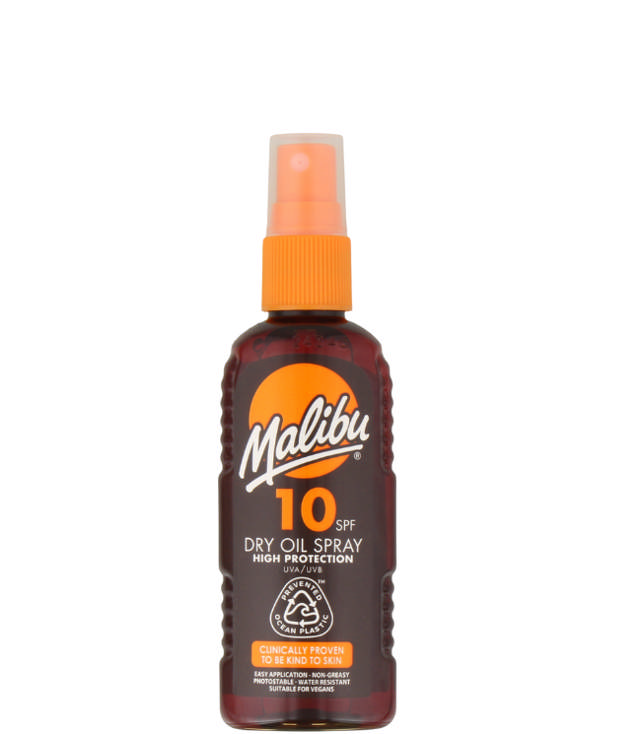 Malibu Dry Oil Spray SPF10, 100 ml. 