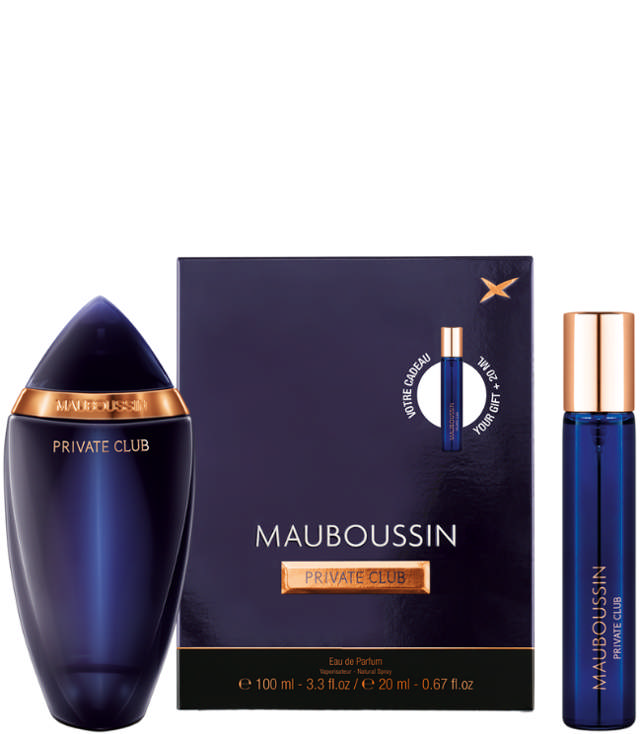 Mauboussin Private Club Travel Edition - EDP 100 ml. + Travel Spray EDP 20 ml.