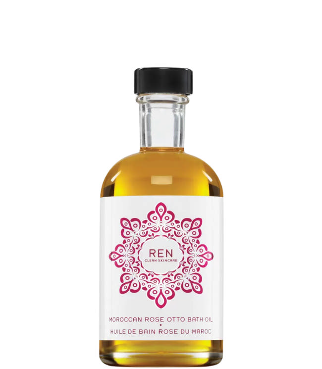 REN Moroccan Rose Otto Bath Oil, 110 ml.