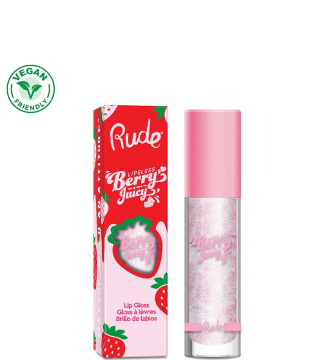 Rude Cosmetics Berry Juicy Lip Gloss - Crystalize