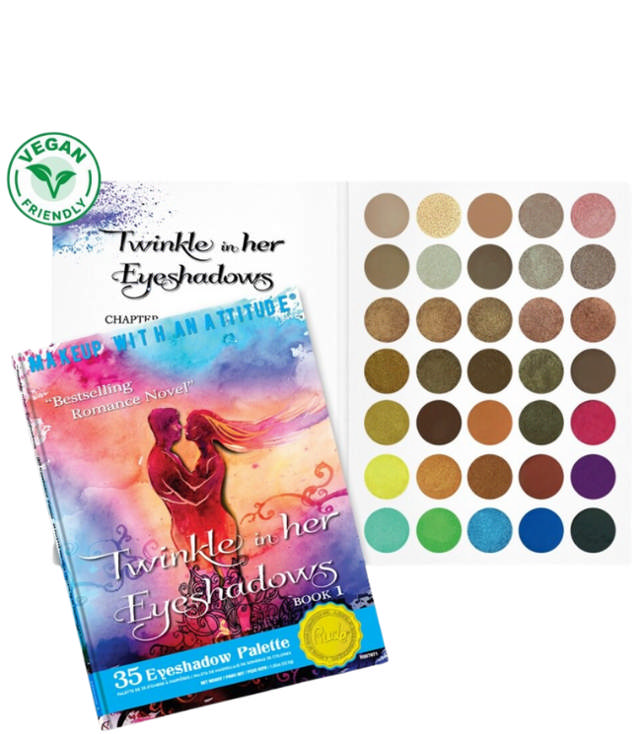 Rude Cosmetics Twinkle In Her Eyeshadows - 35 Eyeshadow Palette