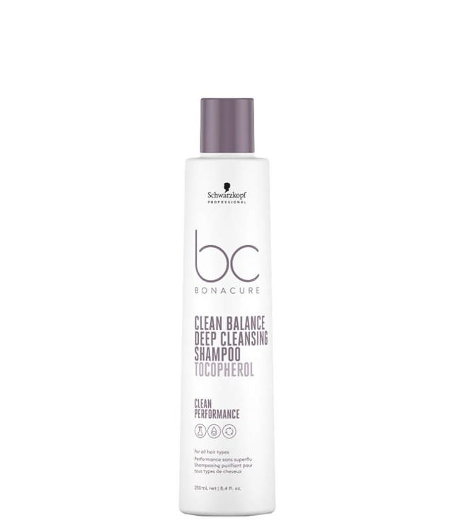 Schwarzkopf BC Clean Balance Deep Cleansing Shampoo, 250 ml.