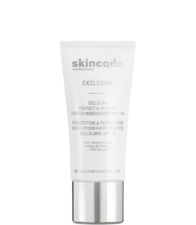 Skincode Cellular Protect & Perfect Tinted Moisturizer SPF 15, 30 ml.