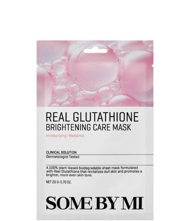 Some By Mi Real Glutathione Brightening Care Mask, 20 ml.